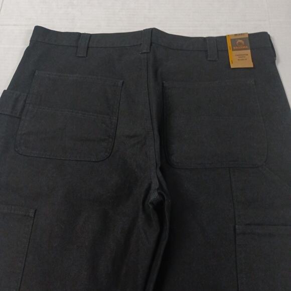 Brahma Work Carpenter Pants Men Size 38x30 Black Relaxed Fit - Picture 7 of 7